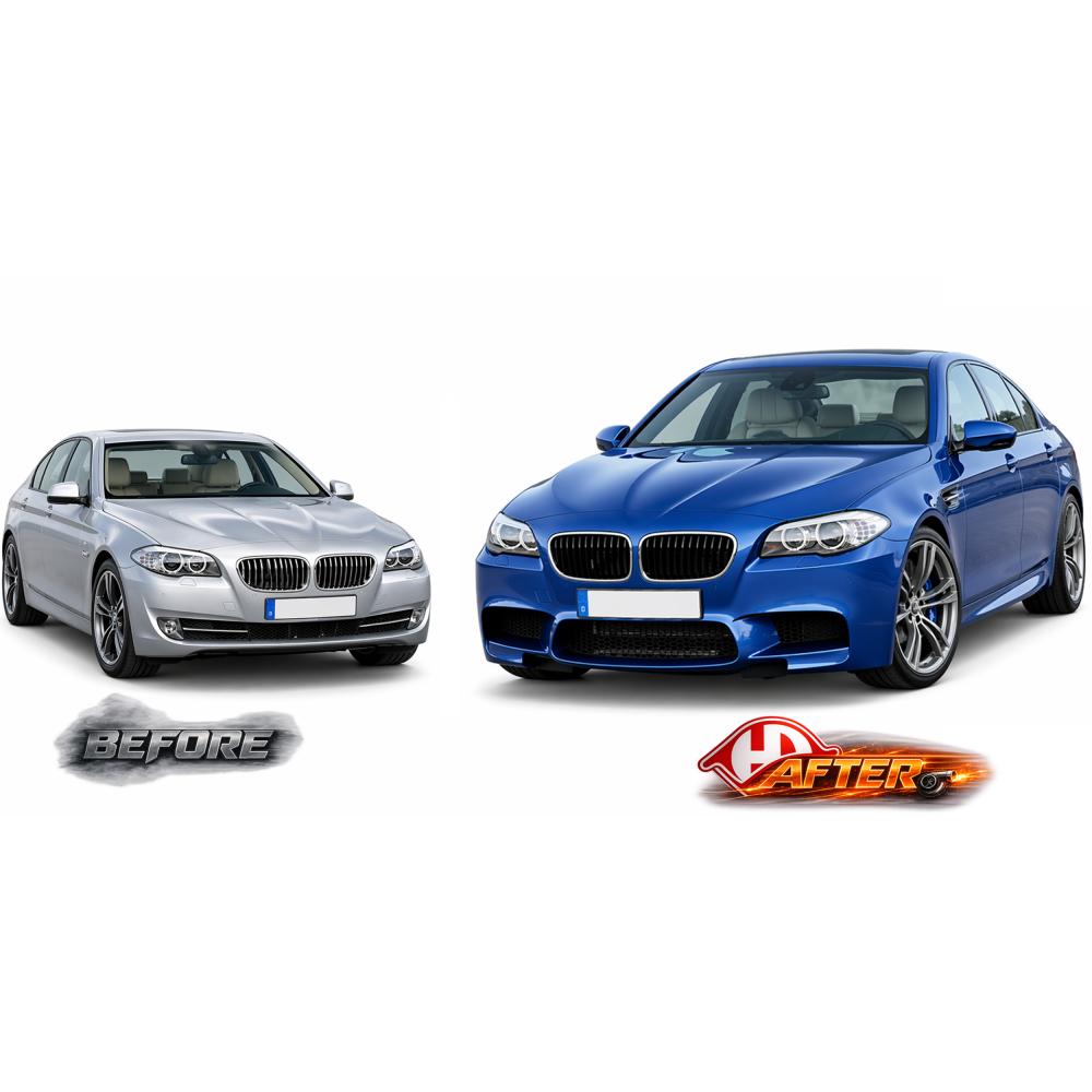 Pare-chocs avant — BMW Série 5 (F10/11) (2010-2013) — vue 3