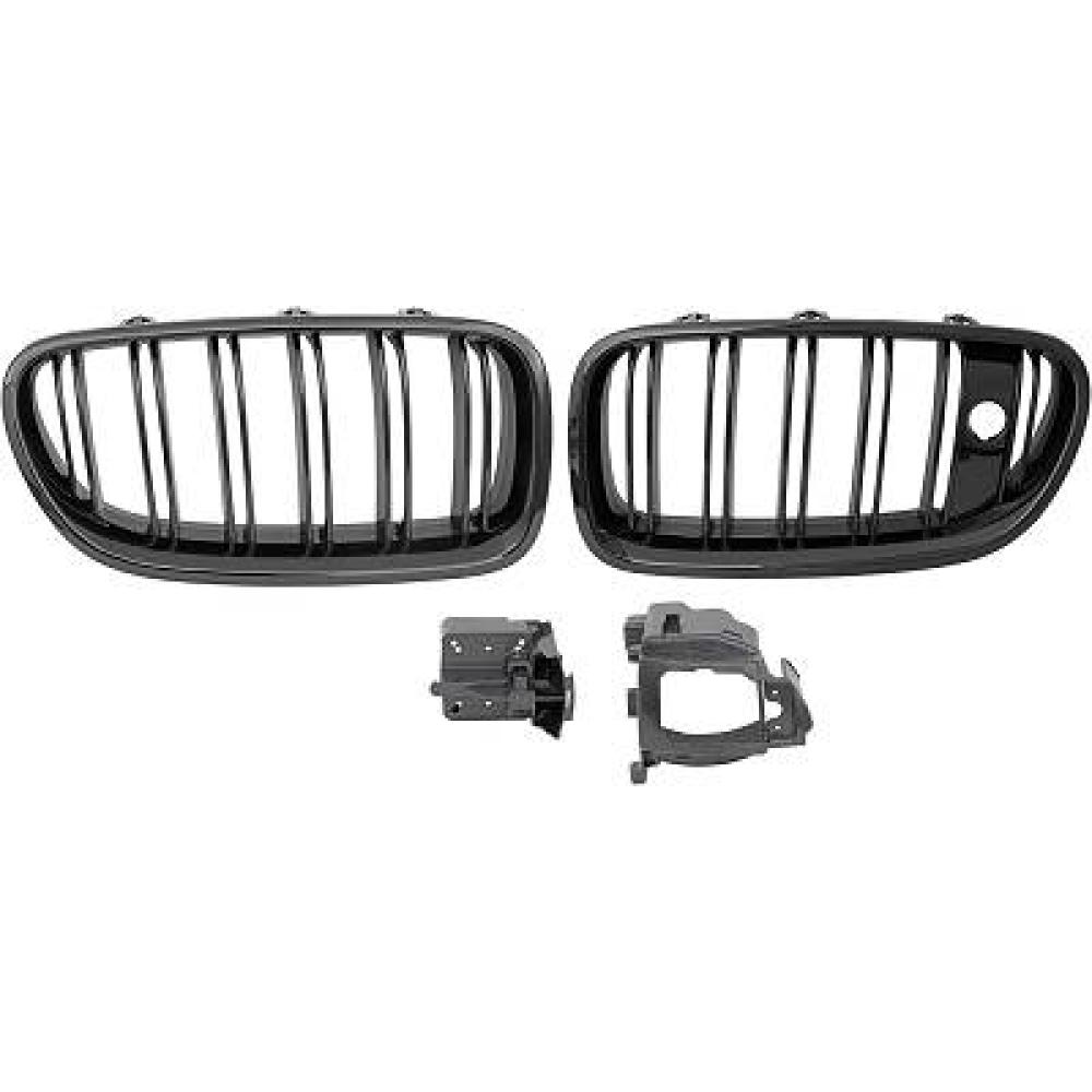 Grille de radiateur — BMW Série 5 (F10/11 LCI) (2013-2017) — réf. 1225744