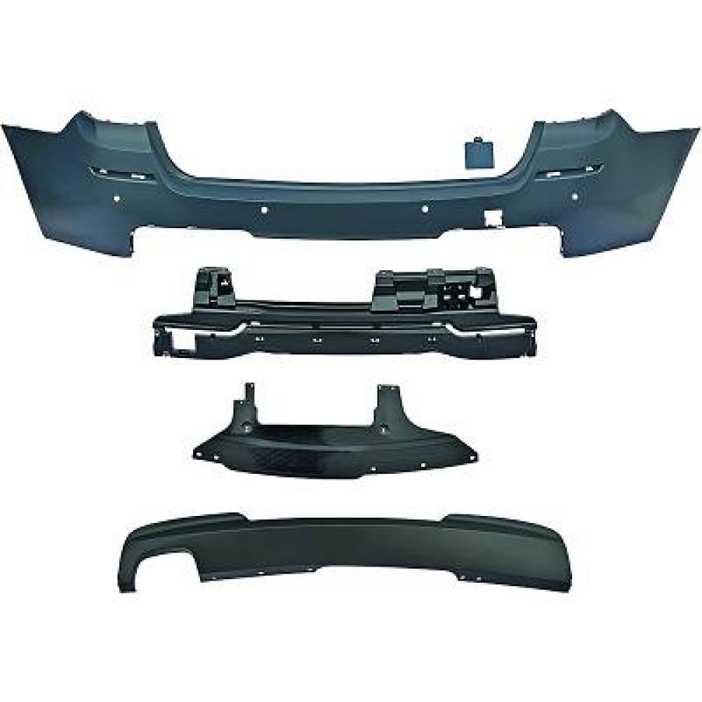 Pare-chocs arrière — BMW Série 5 (F10/11 LCI) (2013-2017) (+1)