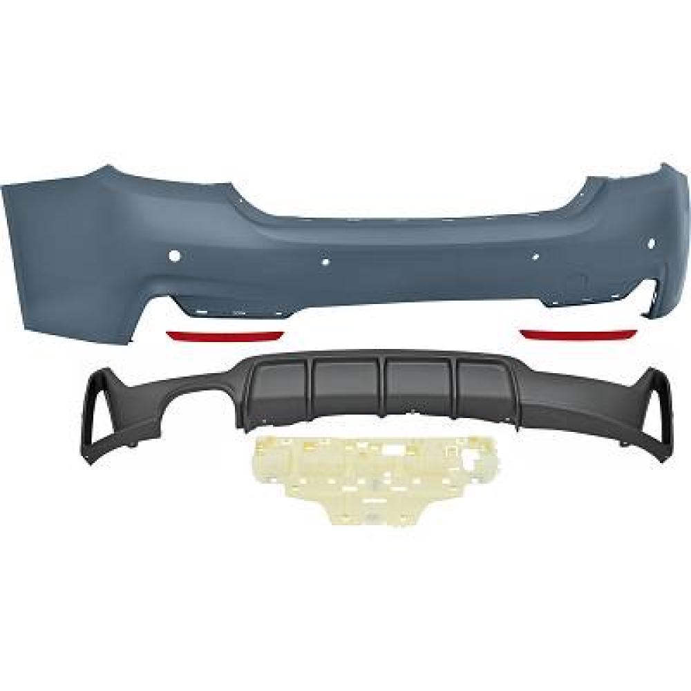 Pare-chocs arrière — BMW Série 4 Berline/Touring (F32/33/36) (2013-2021)