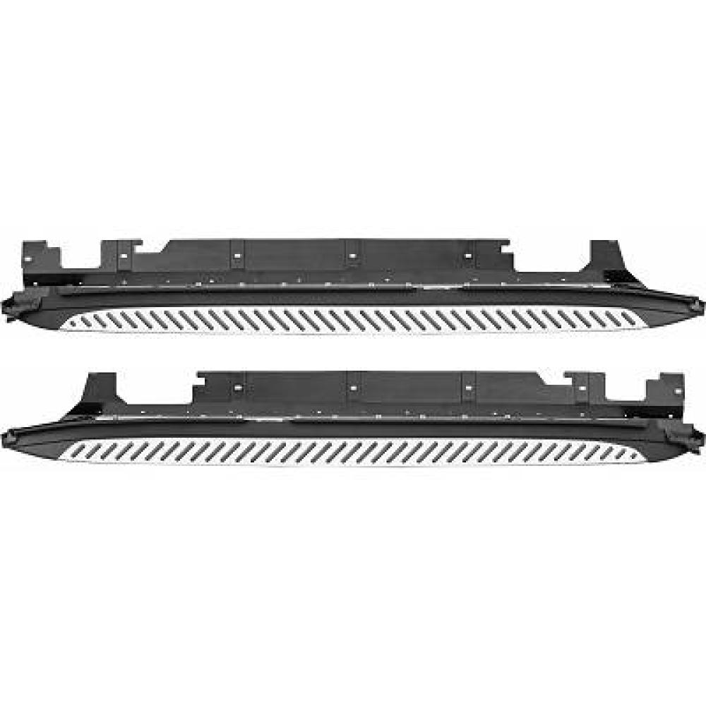 Marche-pied côté conducteur + passager av. — BMW X1 (F48) (2015-2019)