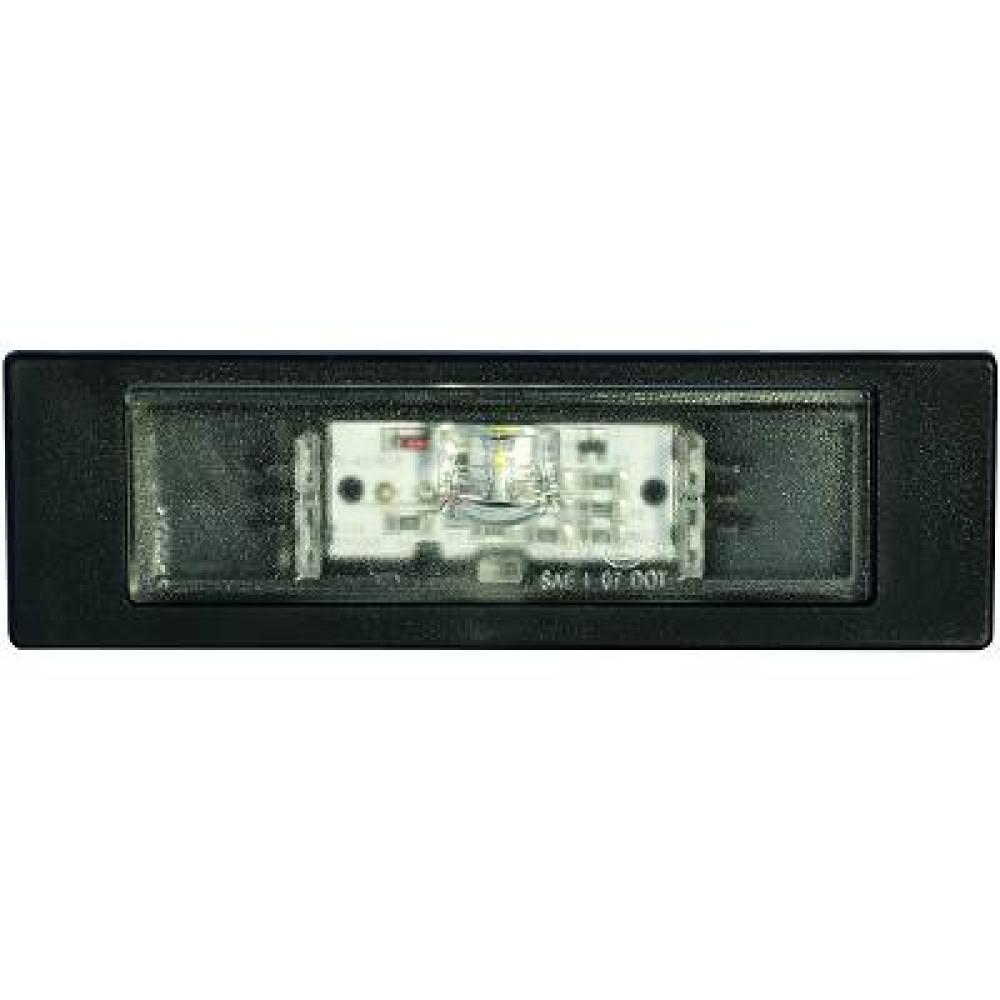 Feu éclaireur de plaque côté conducteur + passager av. — BMW Série 1 (E81/E87/E82/E88) (2007-2011) — réf. 1280193