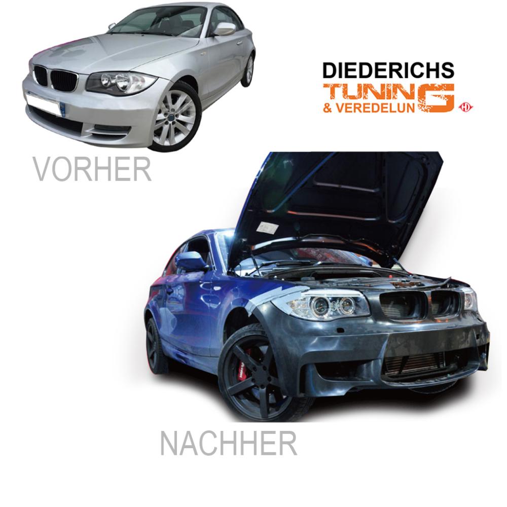 Pare-chocs avant — BMW Série 1 (E81/82/87/E88) (2004-2011) — vue 3