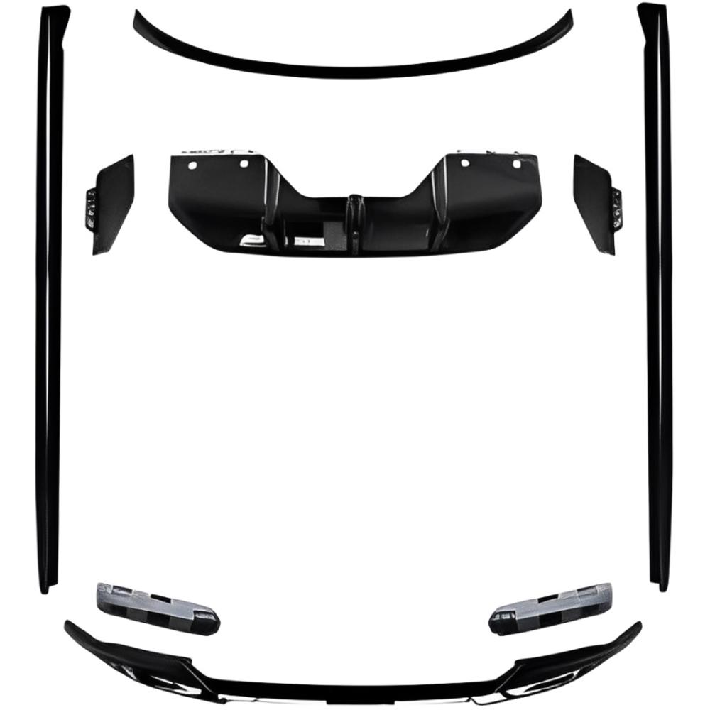 Enjoliveur, pare-chocs avant et arrière — BMW X6 (F16) (2014-2019) — réf. 1296268