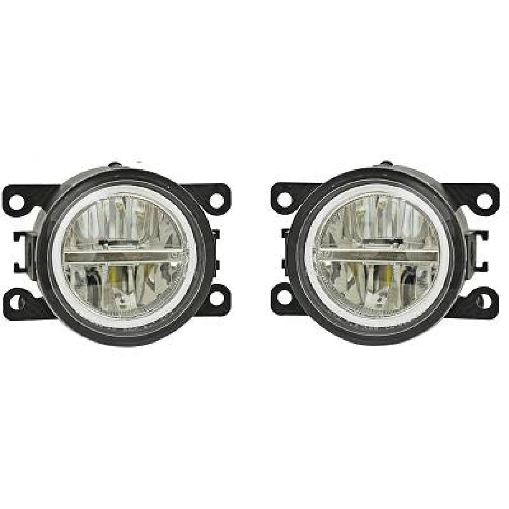 Kit de projecteurs antibrouillard — Citroën C4 3/5 portes (2004-2009) (+1)