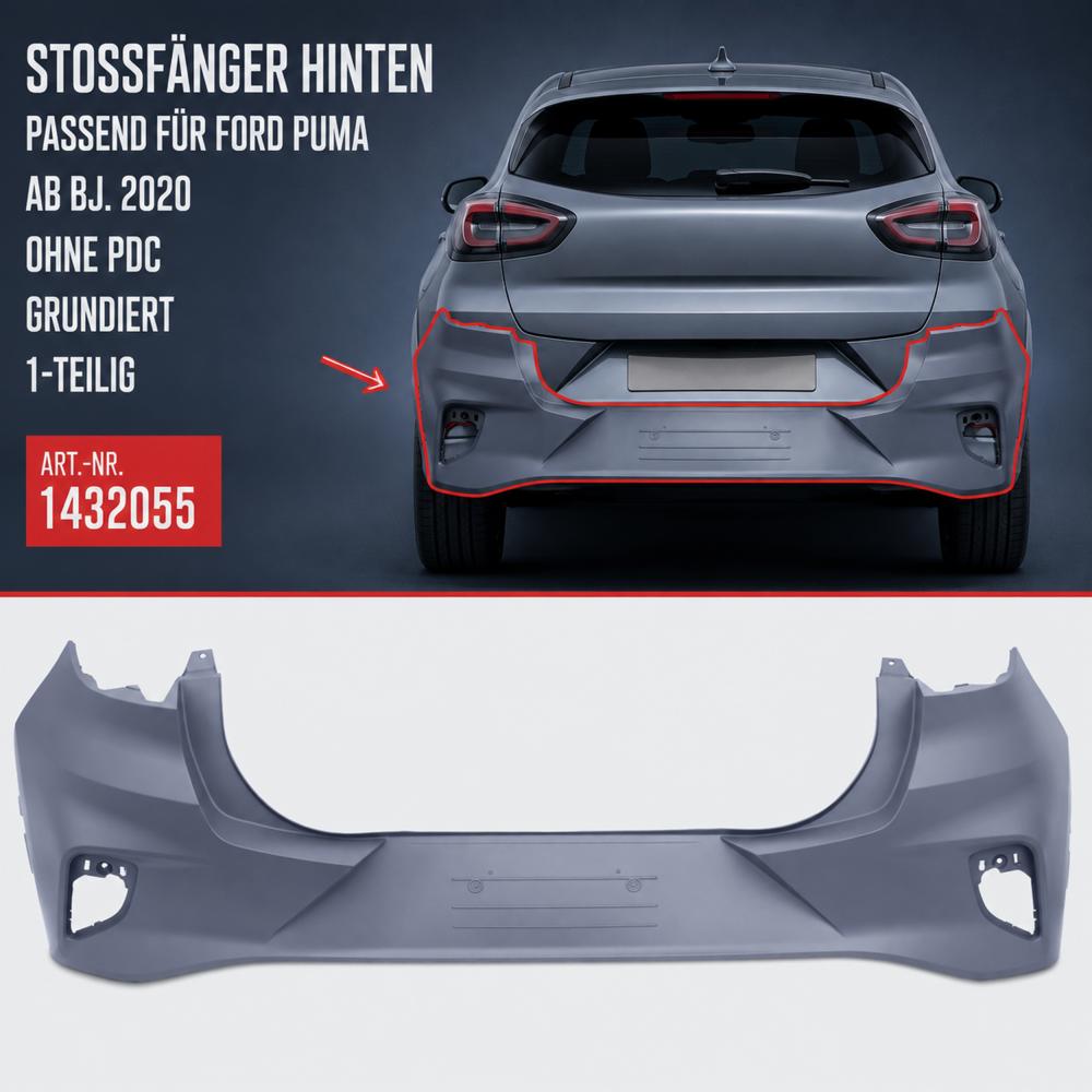 Pare-chocs arrière — Ford Puma (2020-…) — vue 4