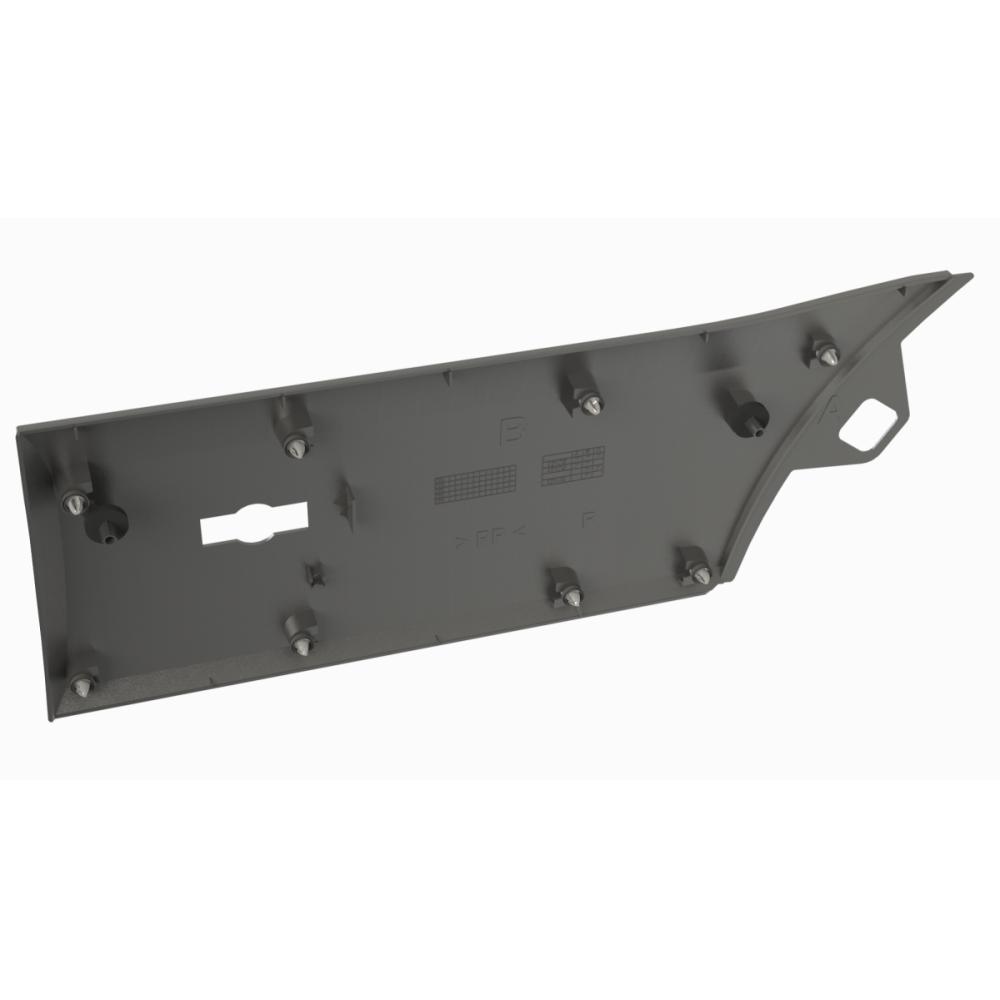 Baguette et bande protectrice, panneau latérale arrière droite — Ford Transit (2014-2019) — vue 2
