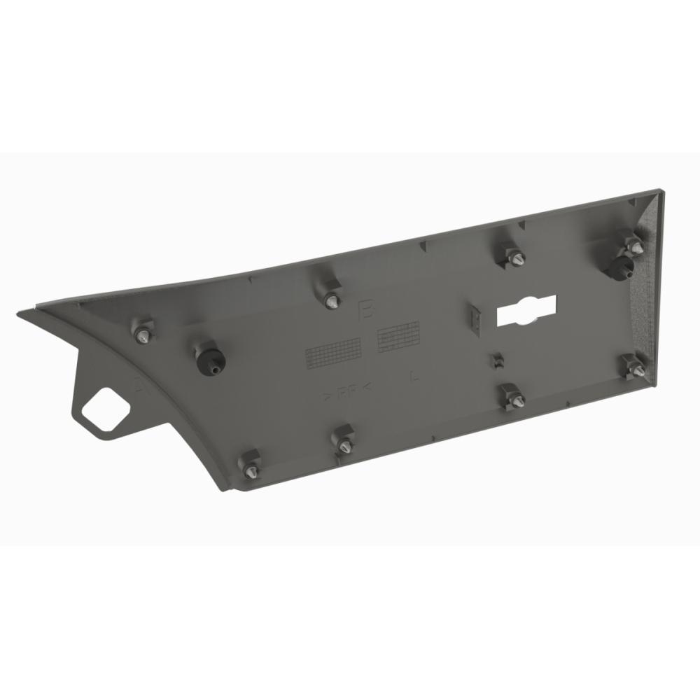 Baguette et bande protectrice, panneau latérale arrière gauche — Ford Transit (2014-2019) — vue 2