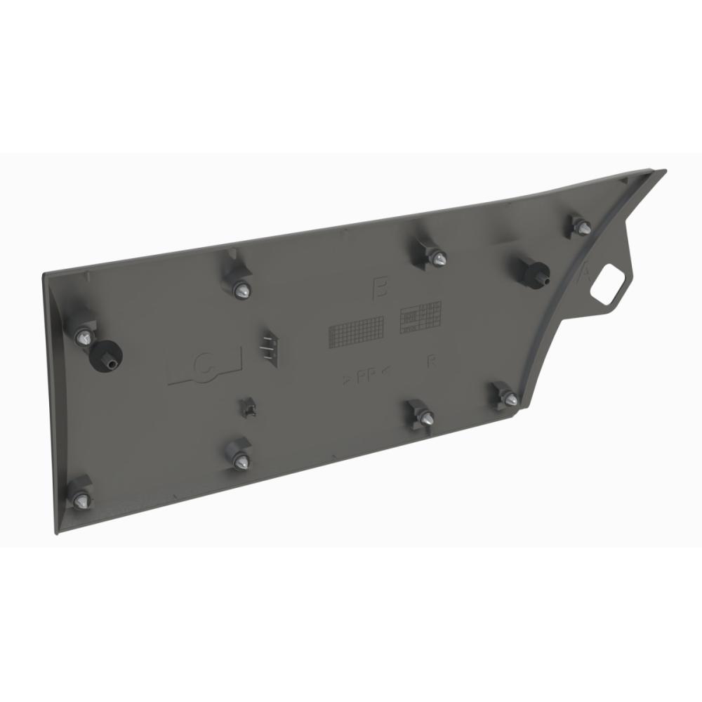 Baguette et bande protectrice, panneau latérale arrière droite — Ford Transit (2014-2019) — vue 2
