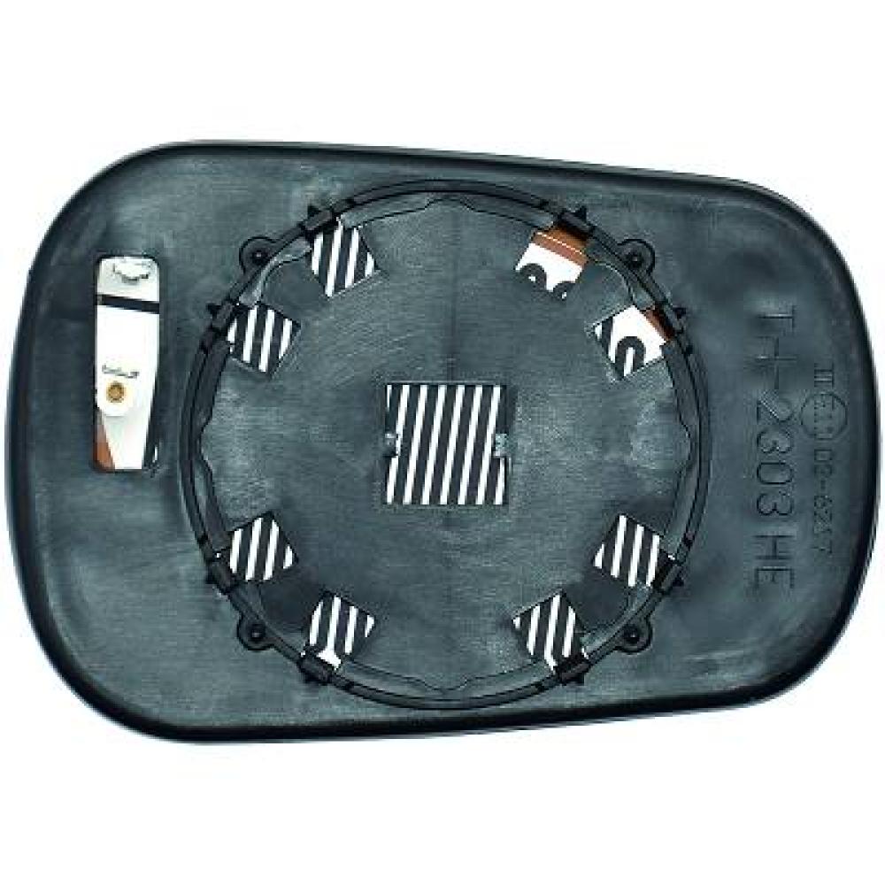 Verre de rétroviseur, rétroviseur extérieur droite — Ford Fiesta (2002-2005) (+1)