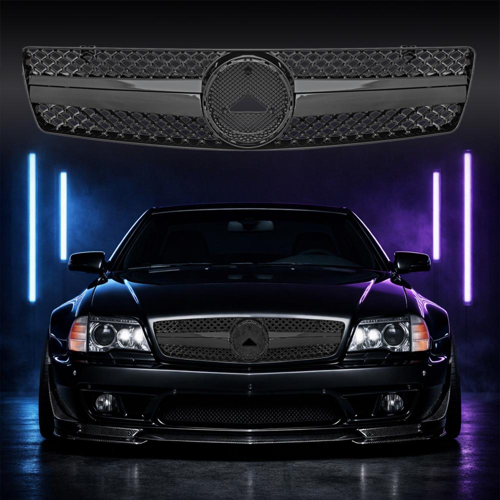 Grille de radiateur — Mercedes-Benz SL (R129) (1989-2001) — vue 2