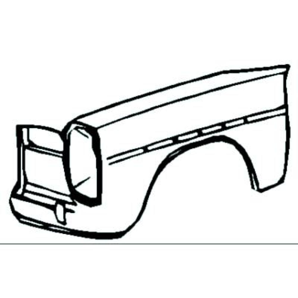 Aile avant droite — Mercedes-Benz W114/115 -8er (1968-1973) — réf. 1610006