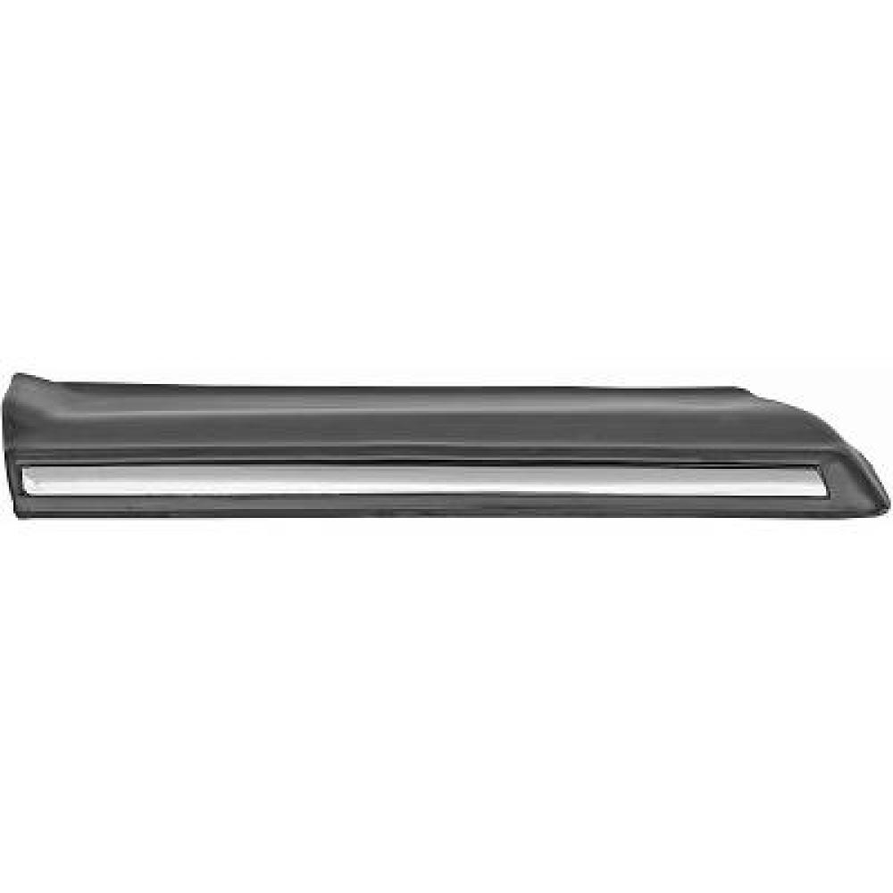 Baguette et bande protectrice, aile avant gauche — Mercedes-Benz 200-280E (W123) (1976-1984)