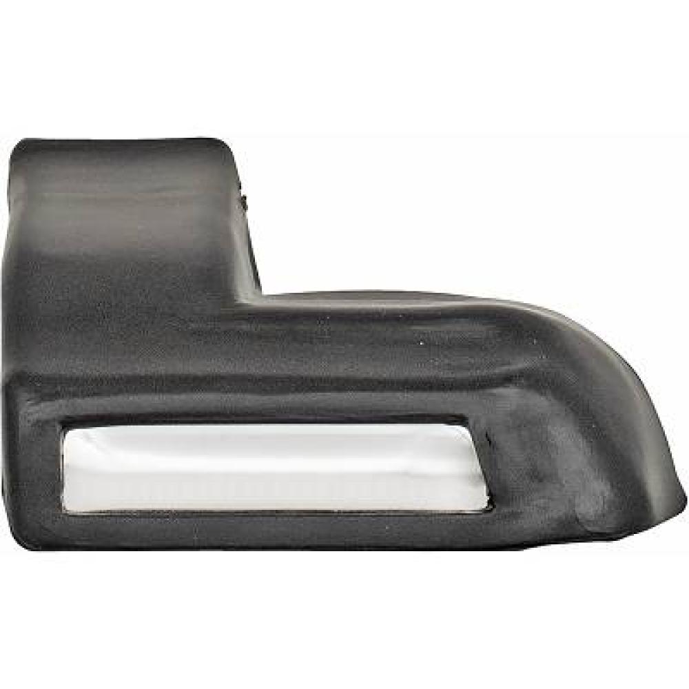 Baguette et bande protectrice, panneau latérale arrière droite — Mercedes-Benz 200-280E (W123) (1976-1984) — réf. 1611136