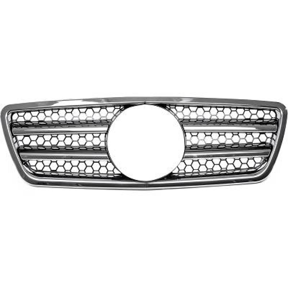 Grille de radiateur — Mercedes-Benz E-Classe (W210) (1995-2002) — réf. 1614241