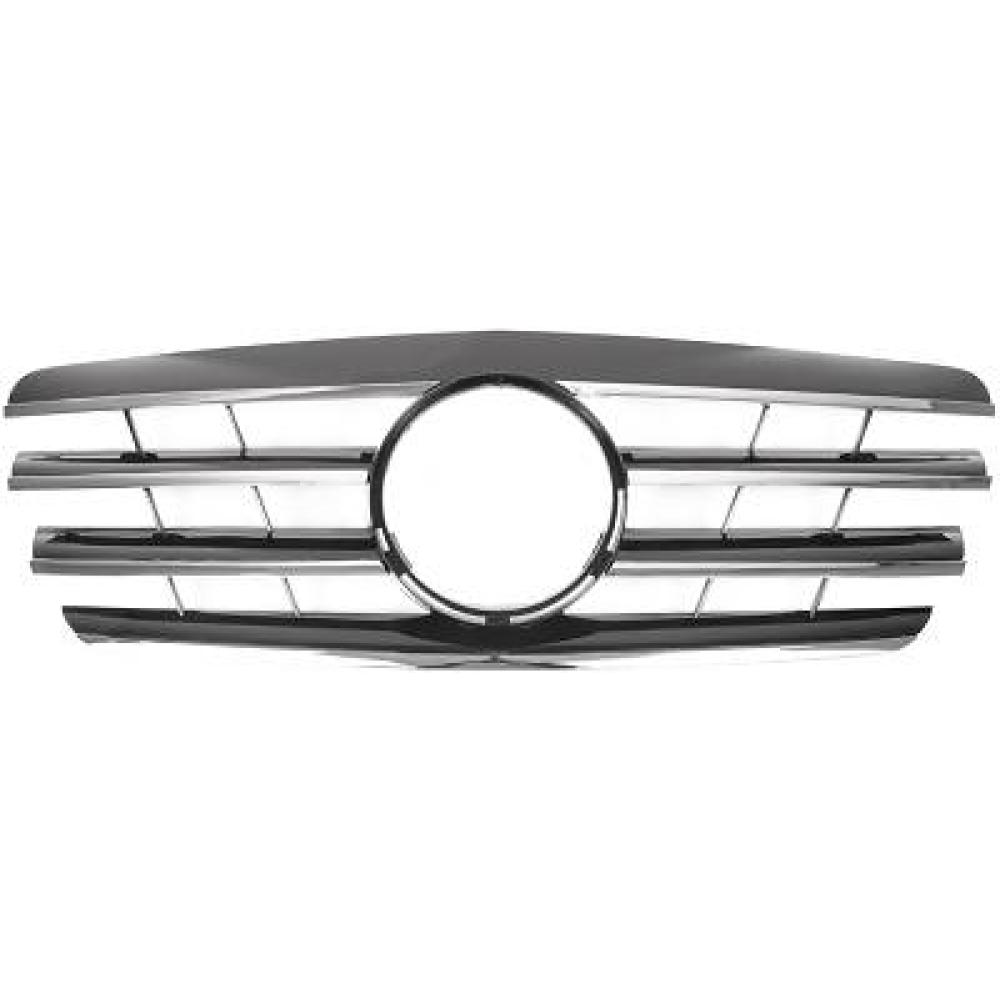 Grille de radiateur — Mercedes-Benz E-Classe (W210) (1995-2002) — réf. 1614440
