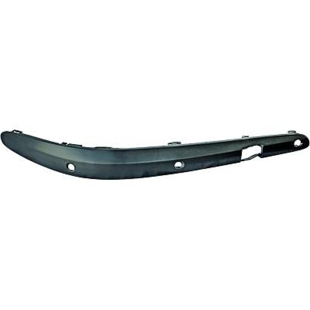 Baguette et bande protectrice, pare-chocs avant gauche — Mercedes-Benz E-Classe E220-500 W211 (2002-2006) — réf. 1615049