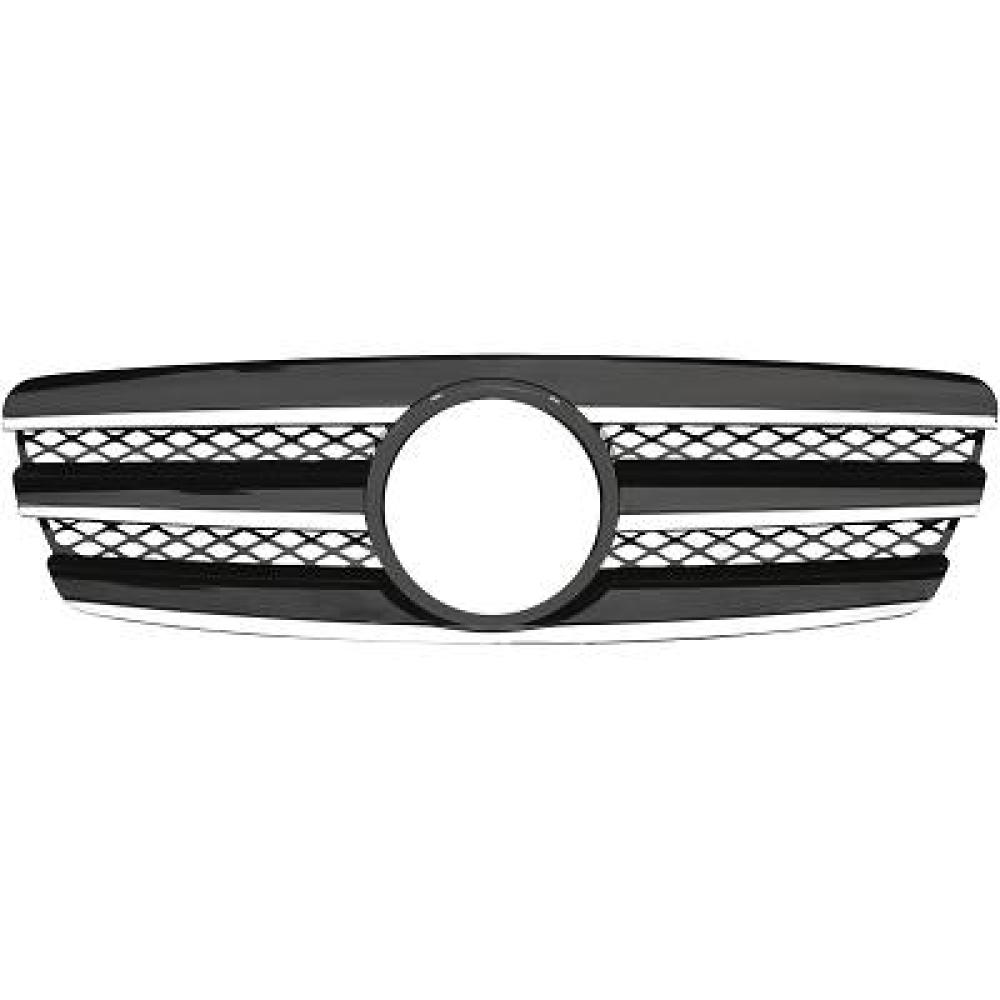 Grille de radiateur — Mercedes-Benz E-Classe E220-500 W211 (2002-2006) — réf. 1615240