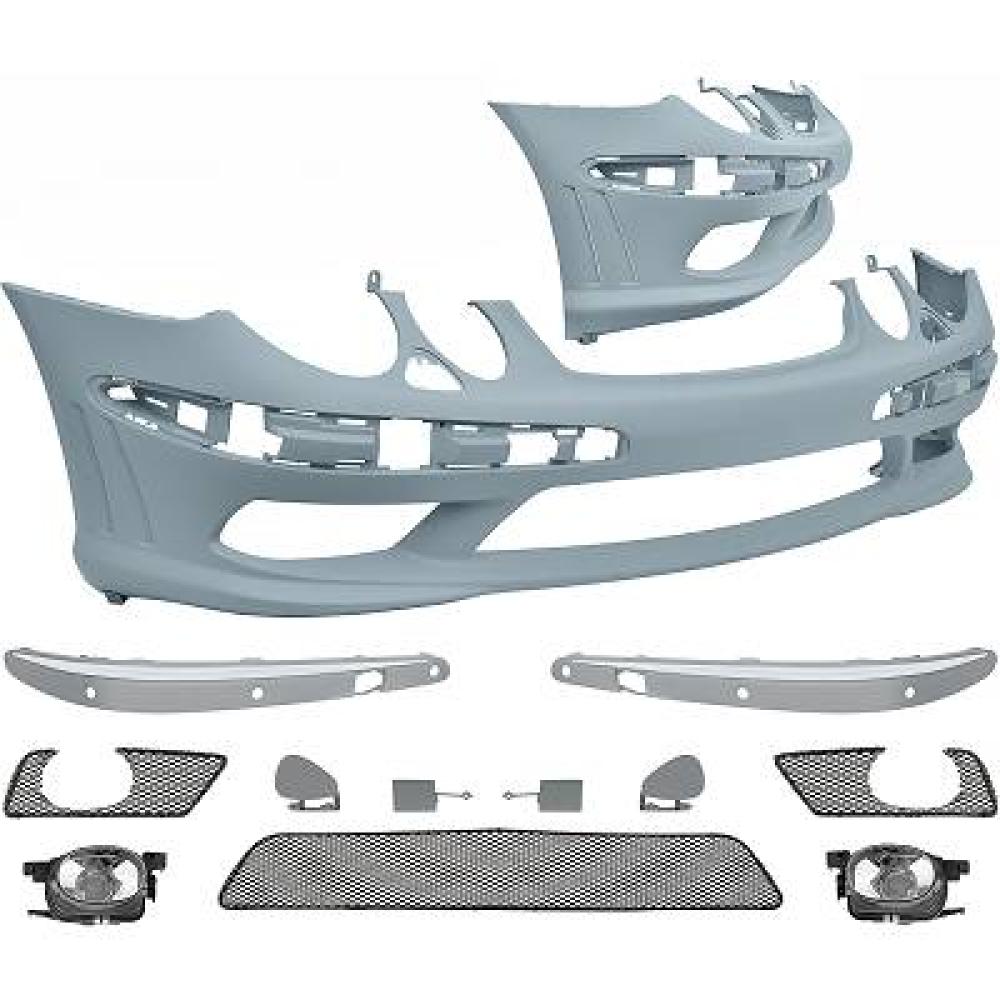 Pare-chocs avant — Mercedes-Benz E-Classe E220-500 W211 (2002-2006) — réf. 1615251