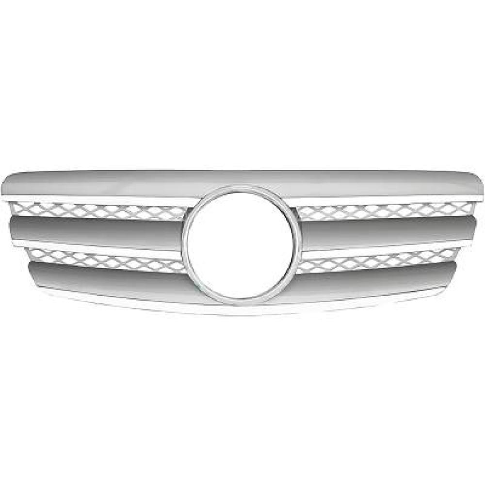 Grille de radiateur — Mercedes-Benz E-Classe E220-500 W211 (2002-2006) — réf. 1615340
