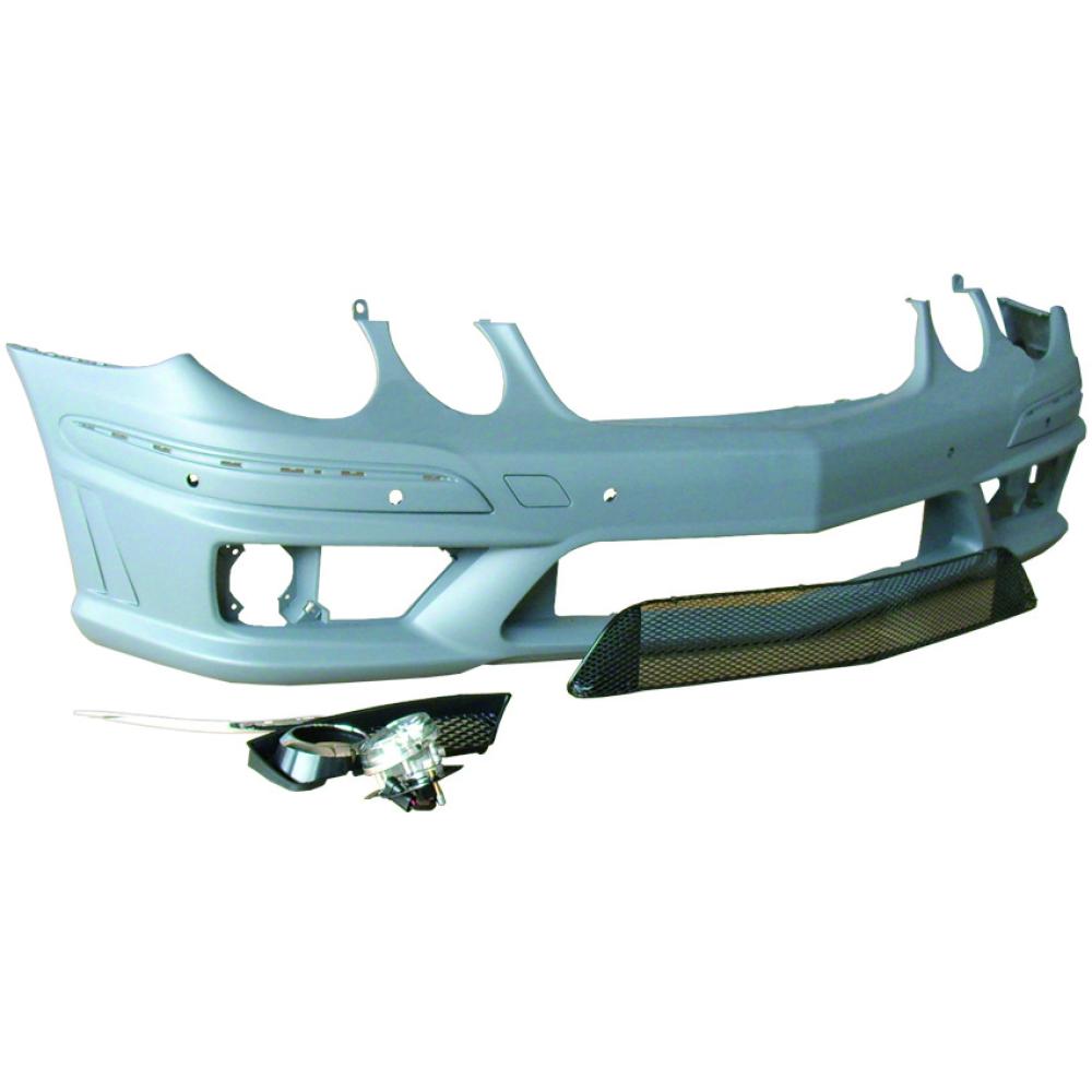 Pare-chocs avant — Mercedes-Benz E-Classe E220-500 W211 (2006-2009) — réf. 1615352