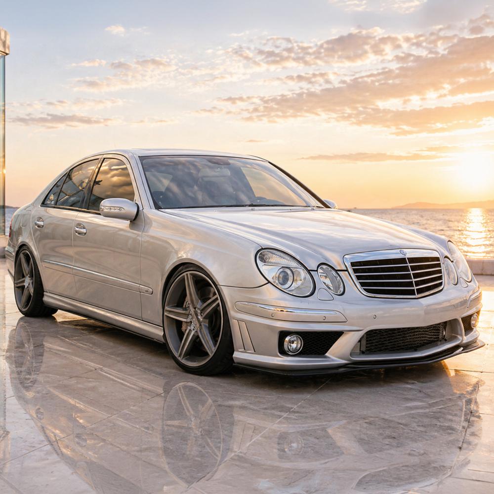 Pare-chocs avant — Mercedes-Benz E-Classe E220-500 W211 (2006-2009) — vue 2