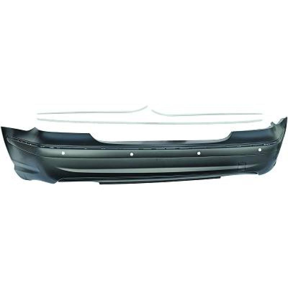 Pare-chocs arrière — Mercedes-Benz E-Classe E220-500 W211 (2006-2009) — réf. 1615356