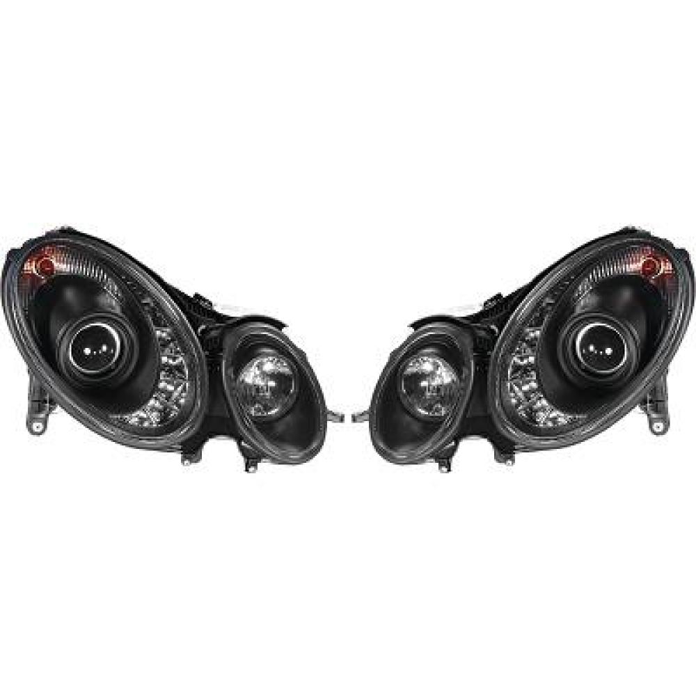 Kit de projecteurs principaux — Mercedes-Benz E-Classe E220-500 W211 (2002-2006) — réf. 1615385