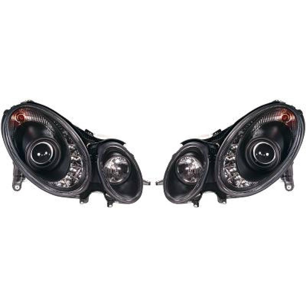 Kit de projecteurs principaux — Mercedes-Benz E-Classe E220-500 W211 (2002-2006) — réf. 1615386