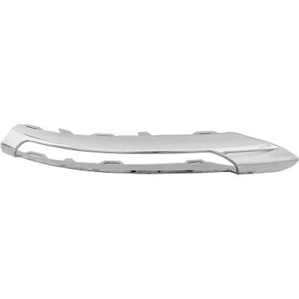 Baguette et bande protectrice, pare-chocs avant gauche — Mercedes-Benz E-Classe E220-500 W211 (2006-2009) — réf. 1616049