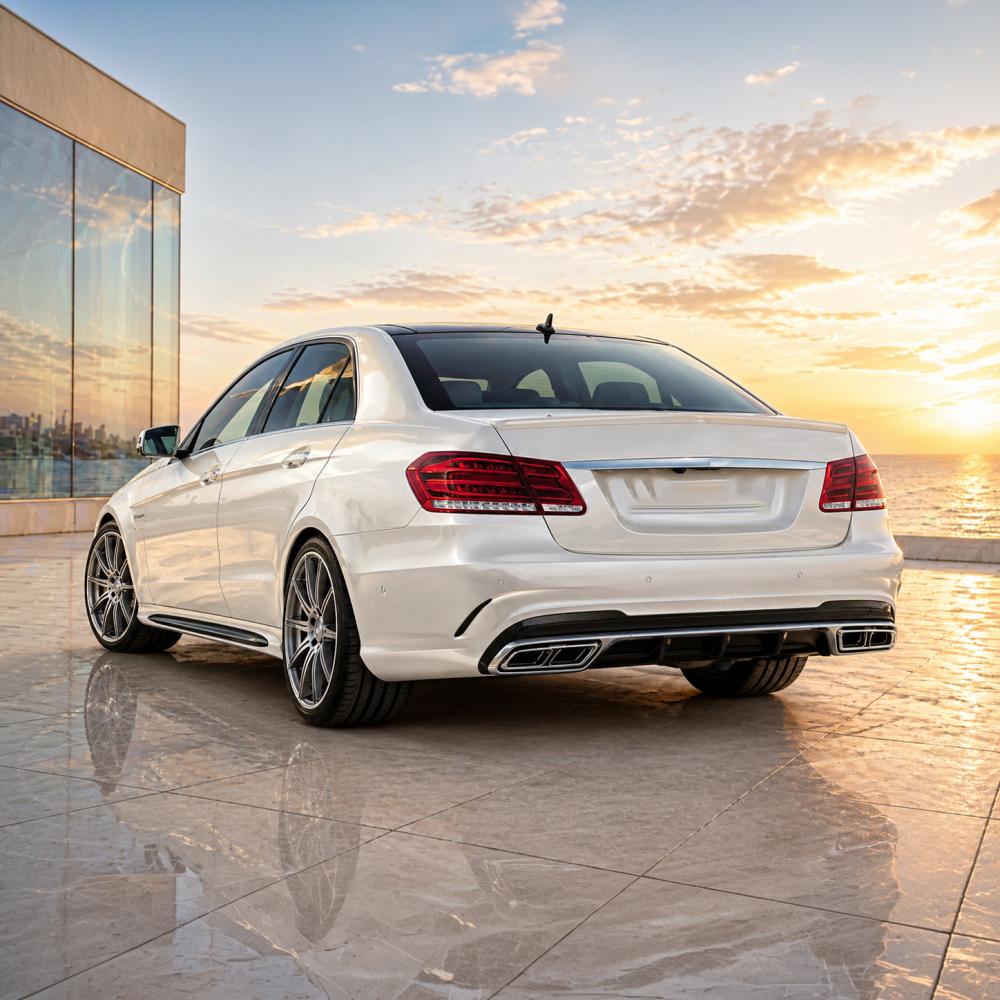 Pare-chocs arrière — Mercedes-Benz E-Classe E220-500 W212 (2013-2016) — vue 2