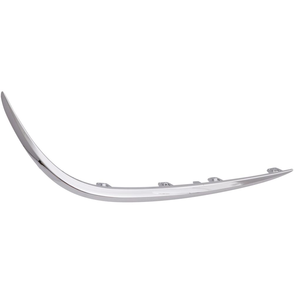 Baguette et bande protectrice, pare-chocs avant gauche — Mercedes-Benz E-Classe E220-500 W213 (2016-2020) — réf. 1618033