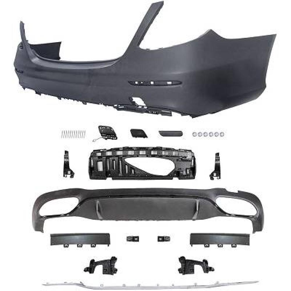 Pare-chocs arrière — Mercedes-Benz E-Classe E220-500 W213 (2016-2020) — réf. 1618355
