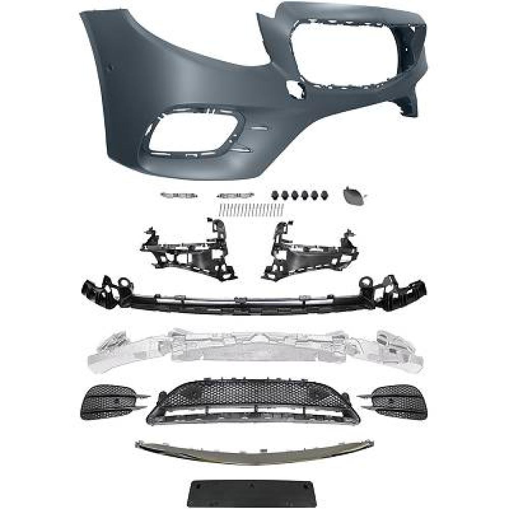 Pare-chocs avant — Mercedes-Benz E-Classe E220-500 W213 (2016-2020) — réf. 1618452