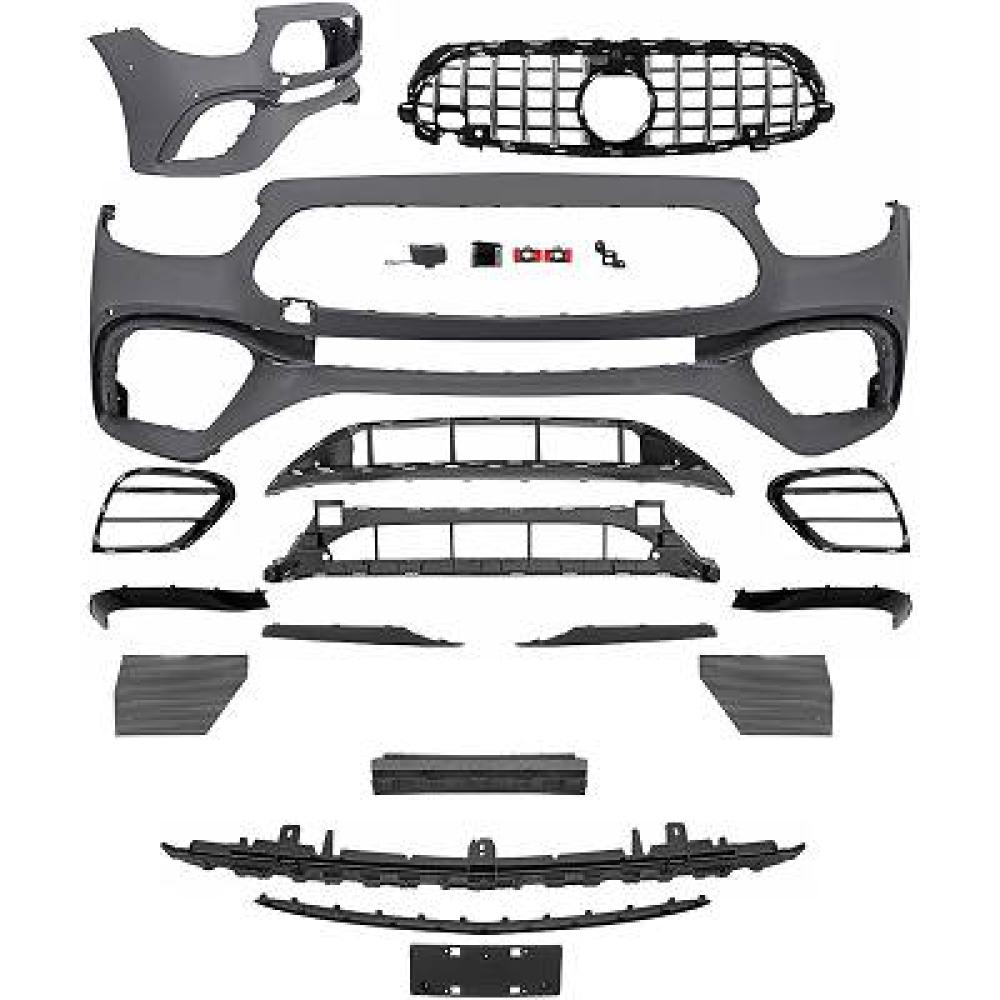 Pare-chocs avant — Mercedes-Benz E-Classe E220-500 W213 (2016-2020) — réf. 1618551