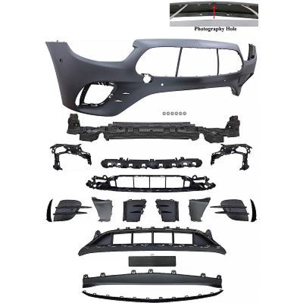 Pare-chocs avant — Mercedes-Benz E-Classe E220-500 W213 (2020-…) — réf. 1618750