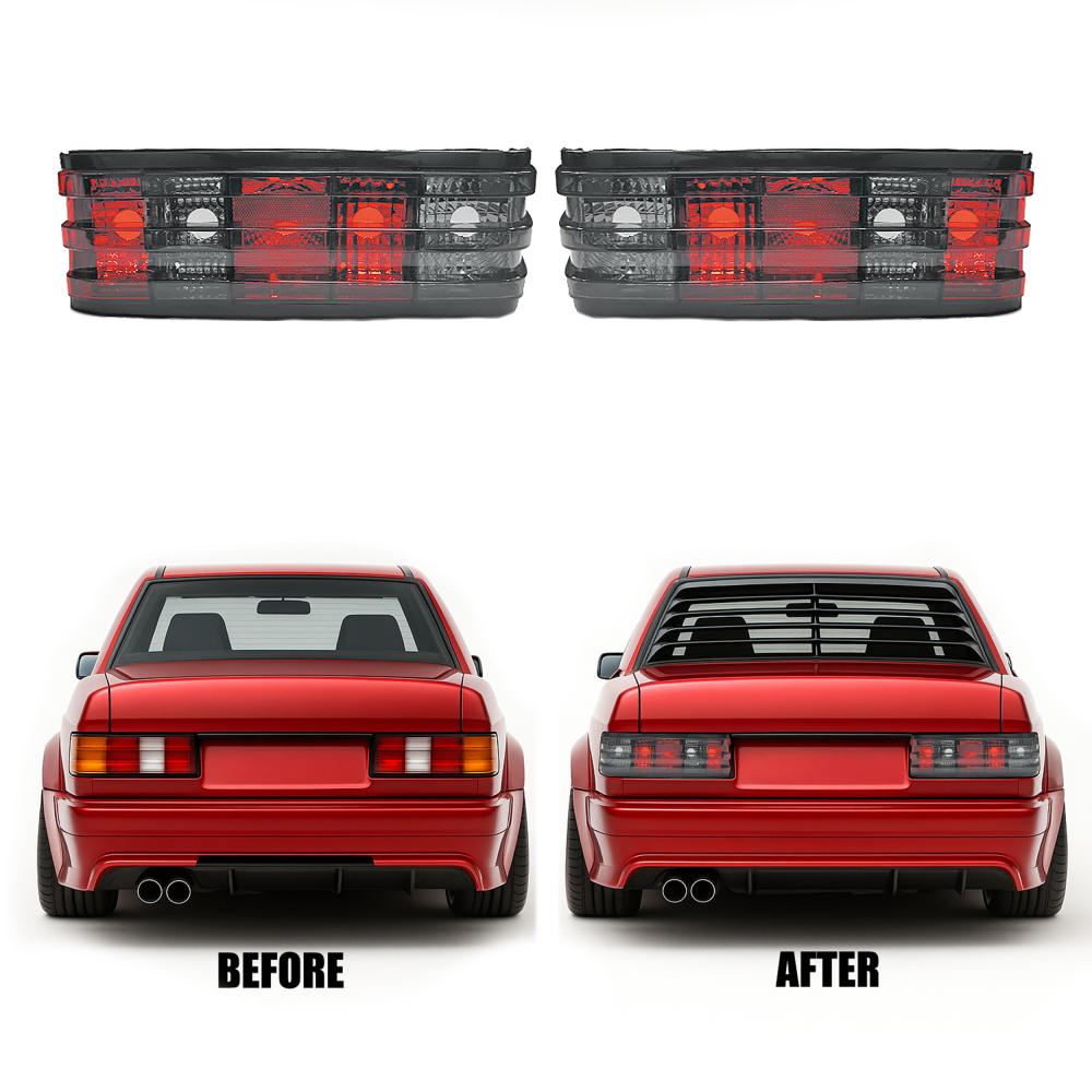Kit de feux arrières — Mercedes-Benz 190E/D (W201) (1982-1993) — vue 2