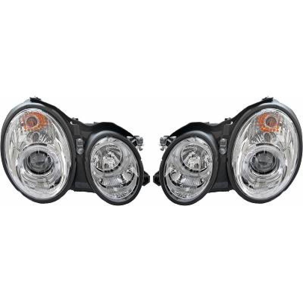 Kit de projecteurs principaux — Mercedes-Benz CLK C208 (1997-2002) — réf. 1625680