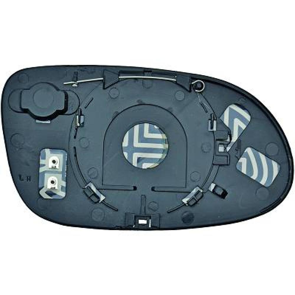 Verre de rétroviseur, rétroviseur extérieur gauche — Mercedes-Benz CLK 200-500 C209 (2002-2009) — réf. 1626227