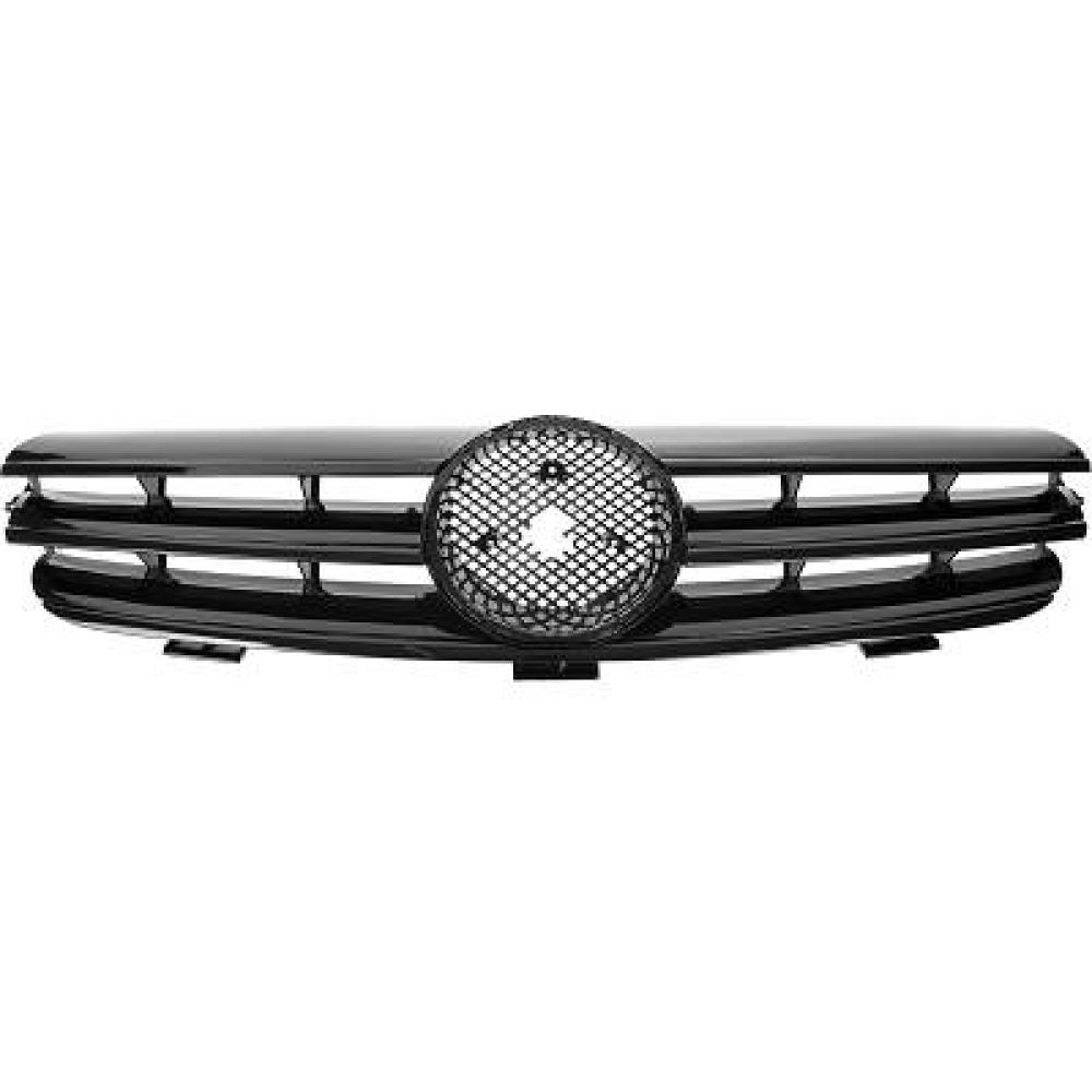 Grille de radiateur — Mercedes-Benz CLK 200-500 C209 (2002-2009) — réf. 1626241