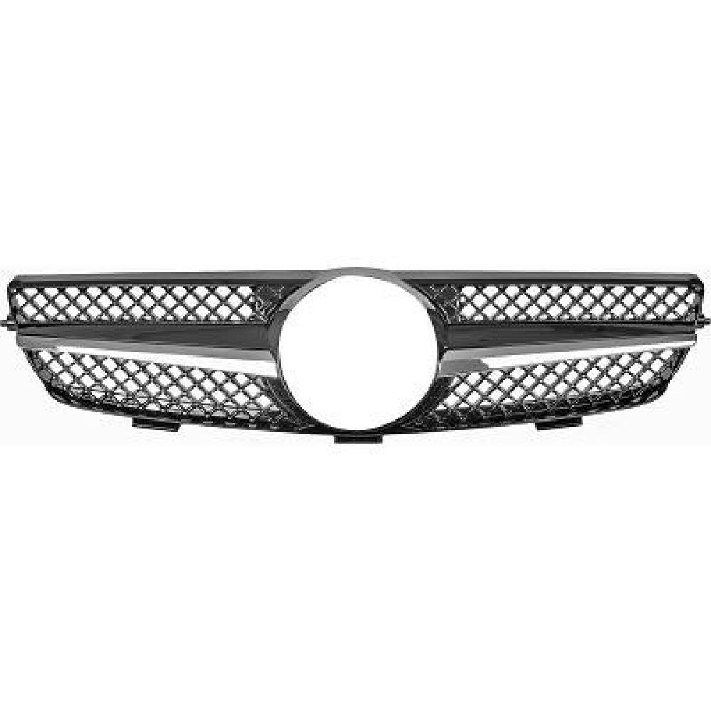 Grille de radiateur — Mercedes-Benz CLK 200-500 C209 (2002-2009) — réf. 1626242