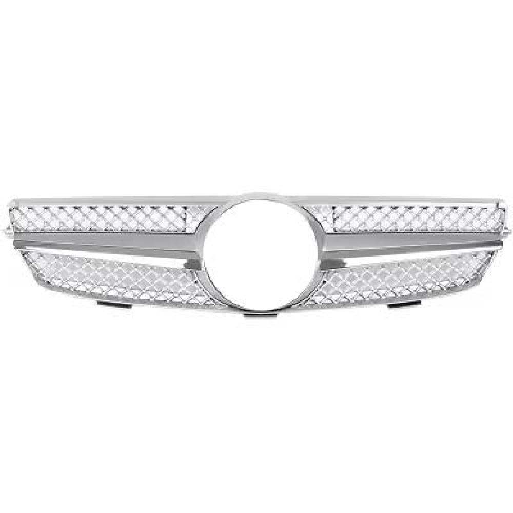 Grille de radiateur — Mercedes-Benz CLK 200-500 C209 (2002-2009) — réf. 1626243