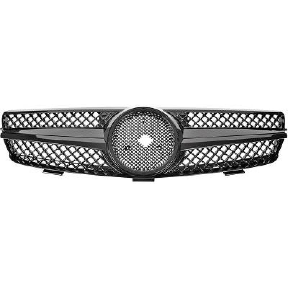 Grille de radiateur — Mercedes-Benz CLK 200-500 C209 (2002-2009) — réf. 1626341