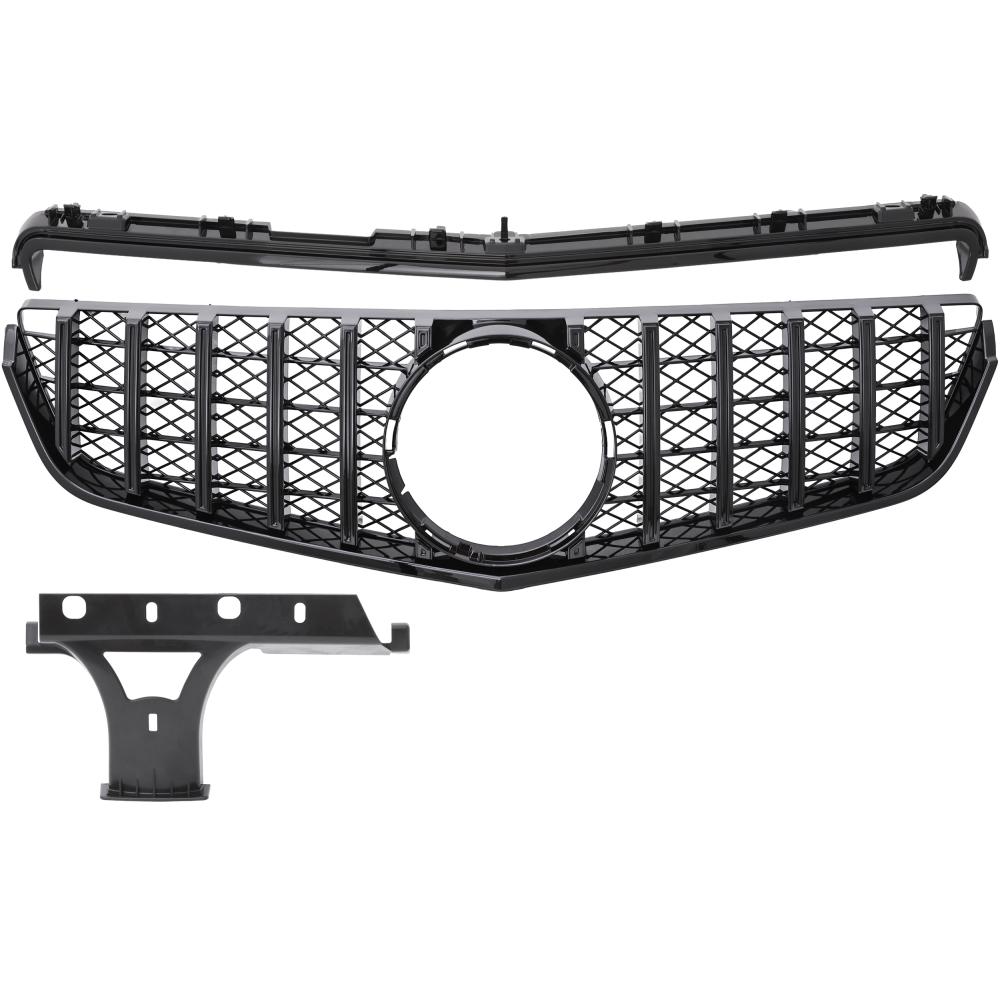 Elément insertable, grille de radiateur — Mercedes-Benz E-Classe Coupé/Cabrio C207 (2009-2016)