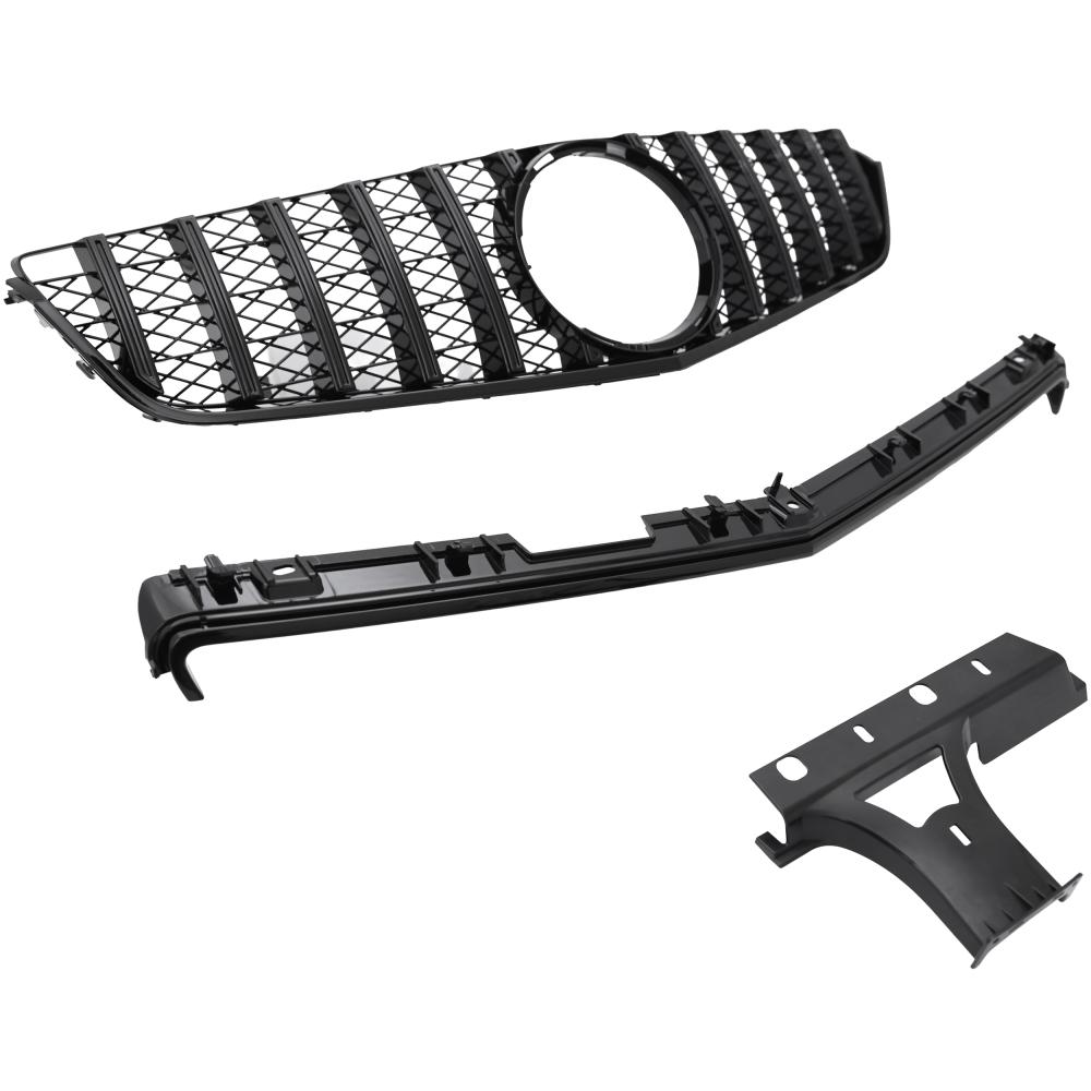 Elément insertable, grille de radiateur — Mercedes-Benz E-Classe Coupé/Cabrio C207 (2009-2016) — vue 3