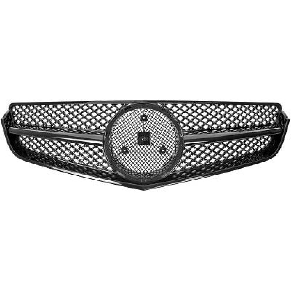 Elément insertable, grille de radiateur — Mercedes-Benz E-Classe Coupé/Cabrio C207 (2009-2016)
