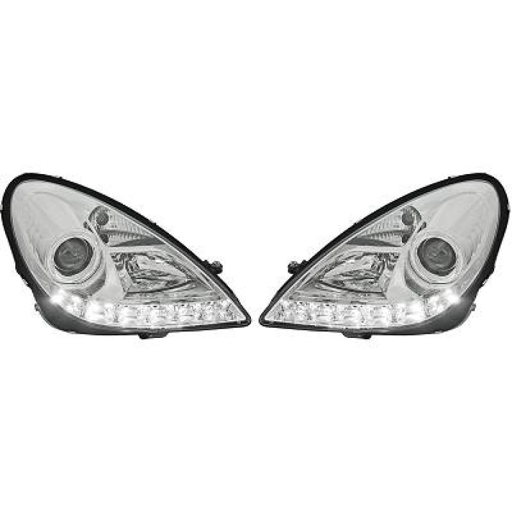 Kit de projecteurs principaux — Mercedes-Benz SLK R171 (2004-2011) — réf. 1636380