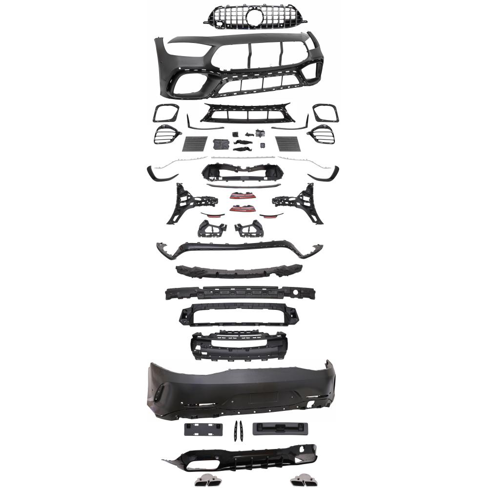 Pare-chocs avant — Mercedes-Benz GT (C290) 14-21 (X290) (2018-…) — réf. 1637356