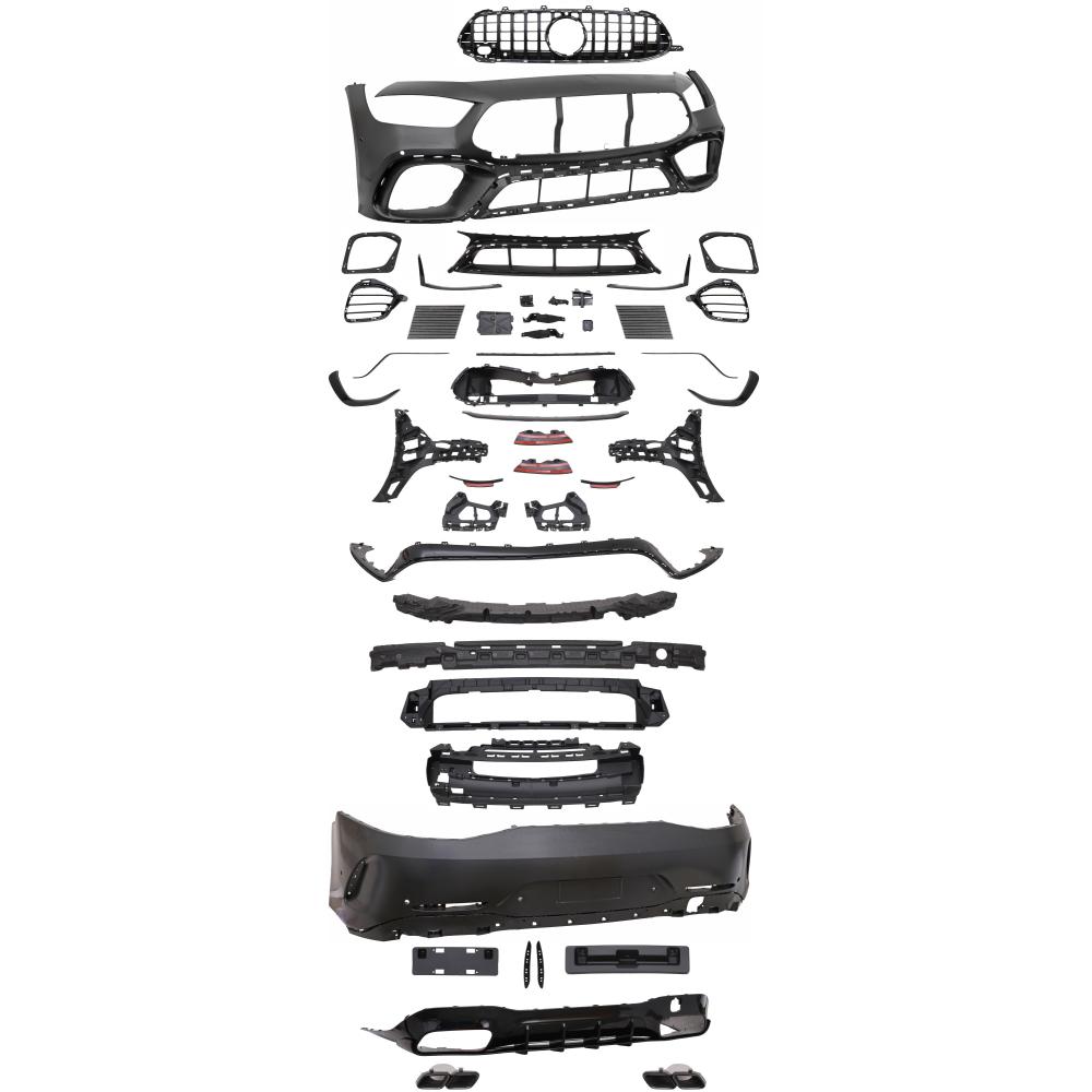 Pare-chocs avant — Mercedes-Benz GT (C290) 14-21 (X290) (2018-…) — réf. 1637357