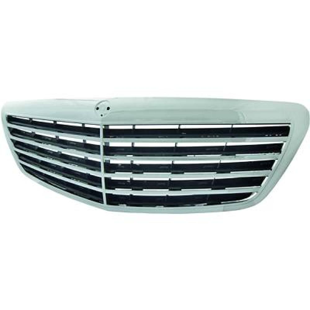 Grille de radiateur — Mercedes-Benz S-Classe W221 (2005-2009) — réf. 1647040